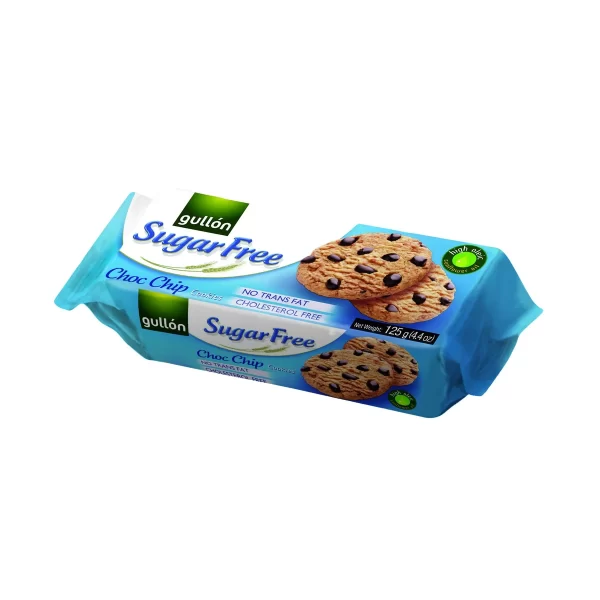 Gullon Damla Çikolatalı Şekersiz Bisküvi 125 Gr